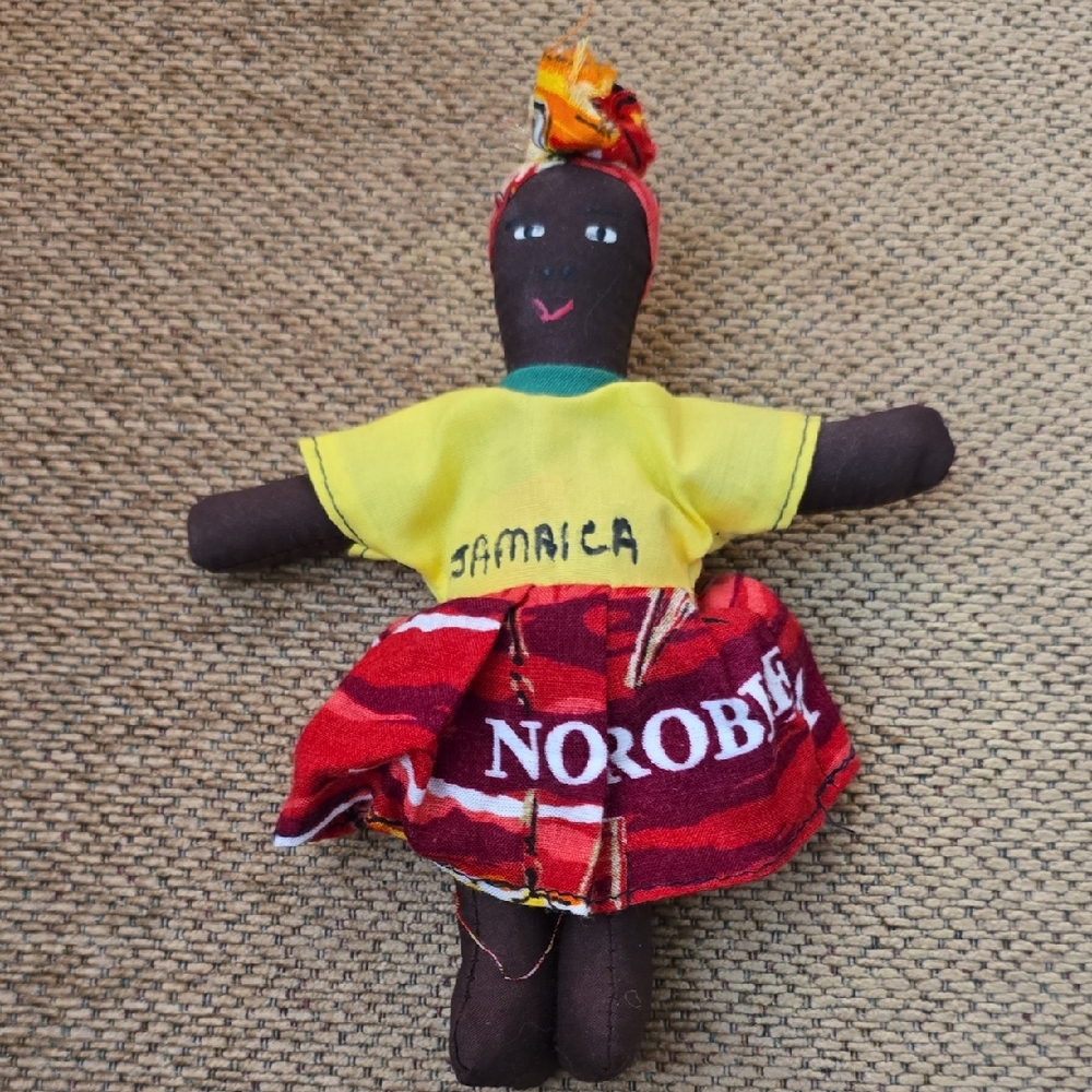 Jamaica Vintage Collectible Souvenir Doll - EUC